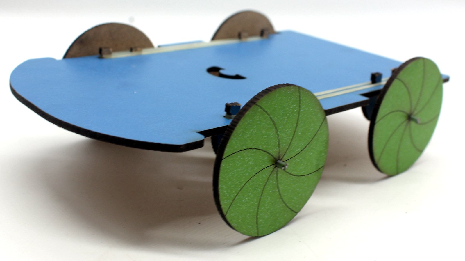 Rubber Powered Car Kit