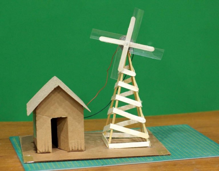 Buy online Hand Made a Wind Turbine Kit | School Science Project kit