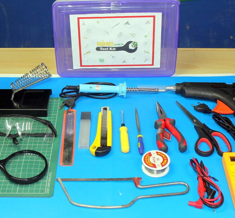 Buy online Toolbox kit for DIY Science Projects
