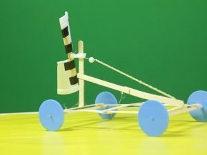 Rubber Power Propeller Car