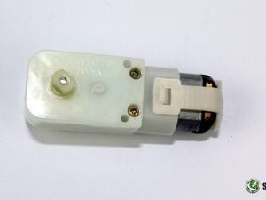 White Gear Motor for Science Projects