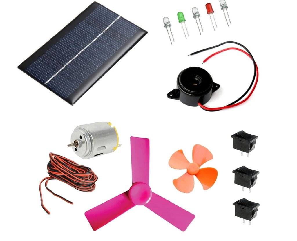 14 in 1 Solar Educational DIY Kit