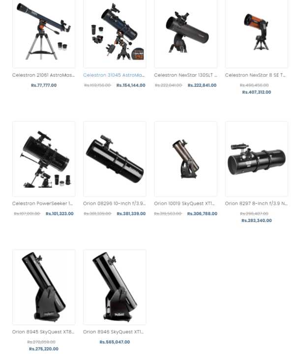Astronomical Telescope 150/750mm at Low Price in Pakistan For Sale