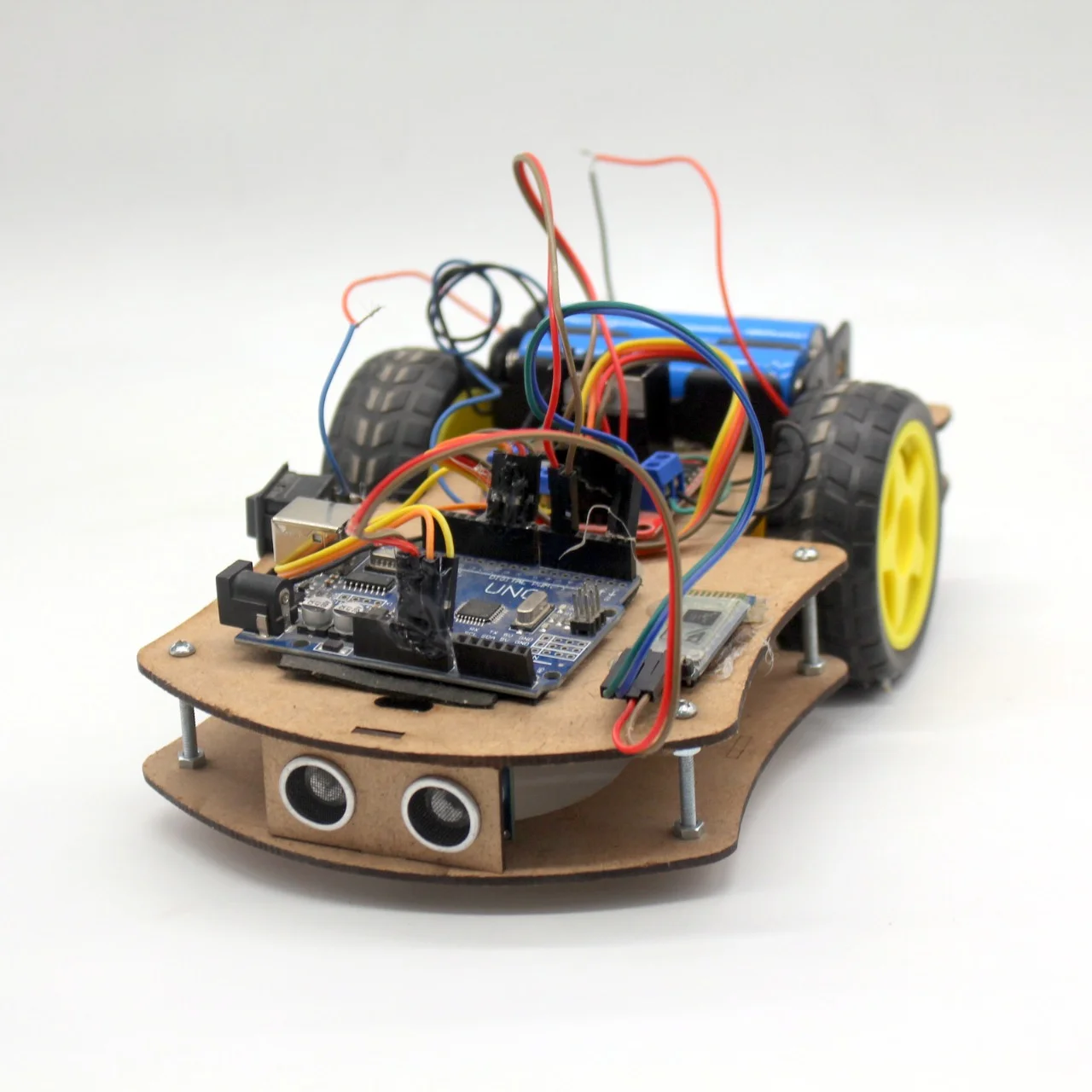 Mobile Bluetooth Controlled Robotic Car for Racing