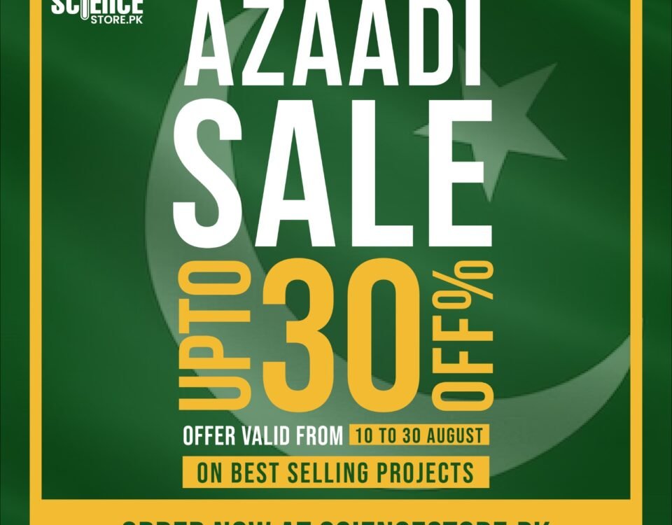 Independence Day Sale: Ignite Curiosity and Celebrate Learning with Our DIY Science and Engineering Projects.