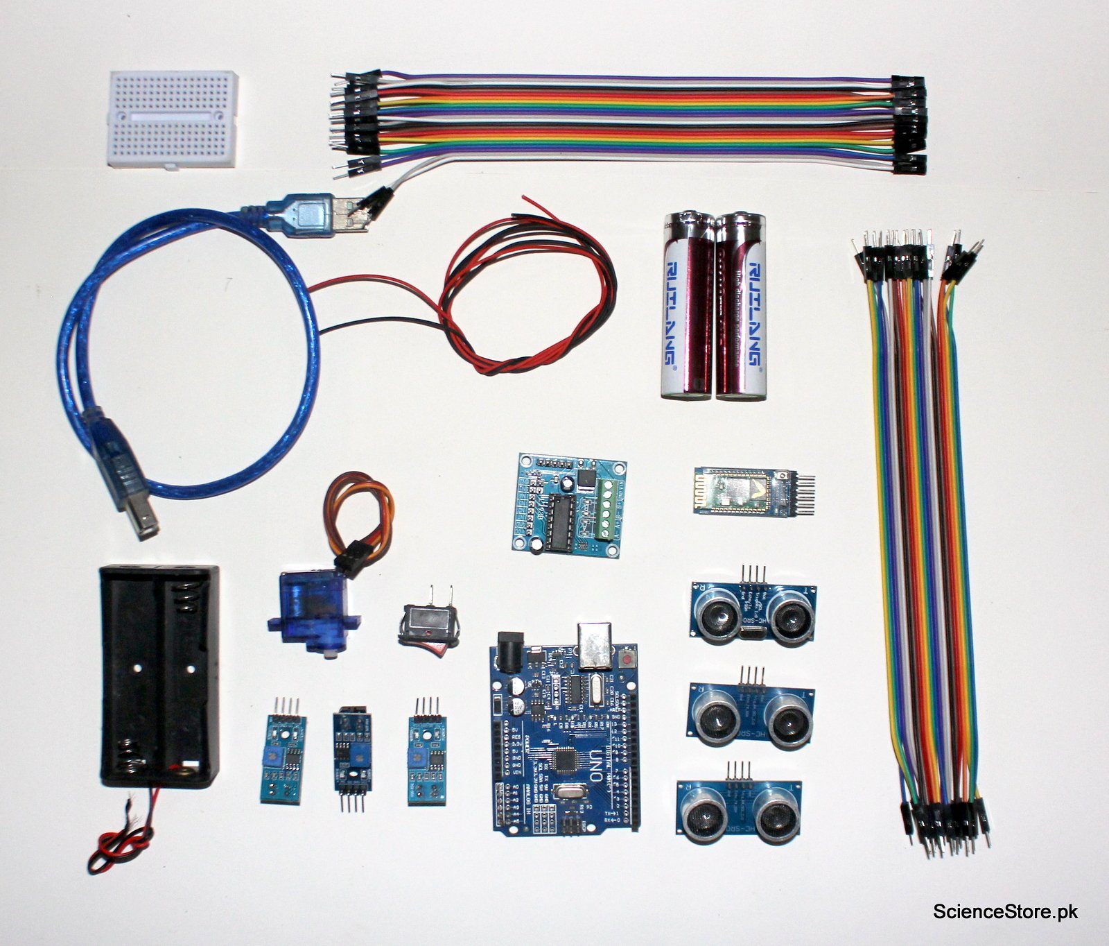 Arduino Robotics Starter Kit – Pakistan Edition