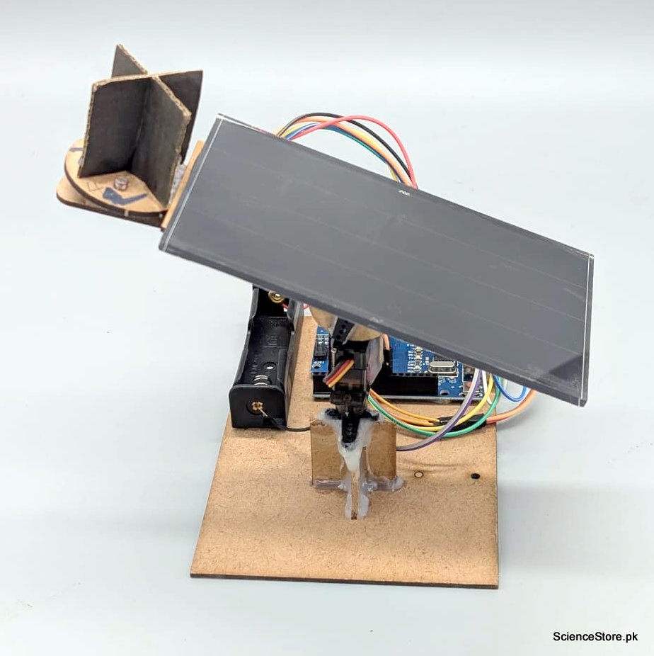 2-Axis Arduino Solar Sun Tracker – Advanced Renewable Energy STEM Project