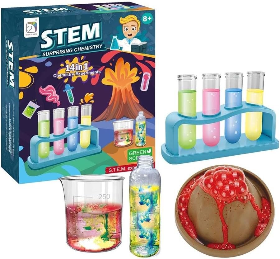 14 in 1 Science Experiments STEM Chemistry Kit for Kids